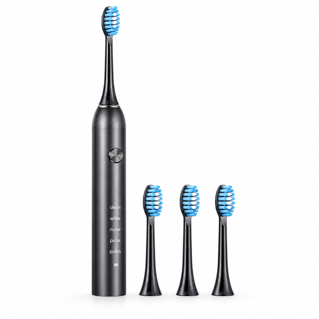 High-Speed USB-Rechargeable 5-Mode Electric Toothbrush