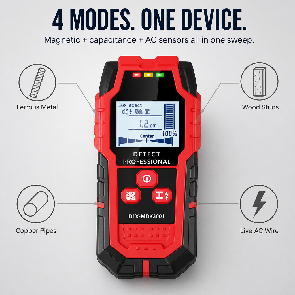 VisiTrace™ — Locate Studs, Pipes & Wires Before Drilling a Single Hole
