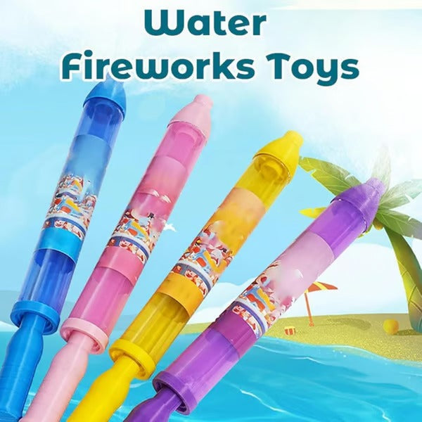 Outdoor Fun Water Blaster with Fireworks Spray Design