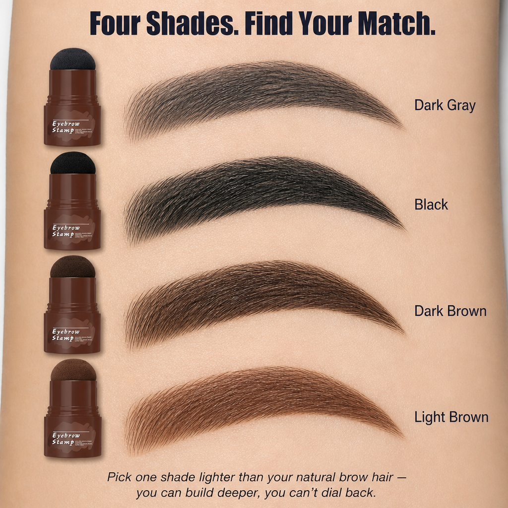 DeepShade™ — Press-On Brows That Appear Natural, Not Painted