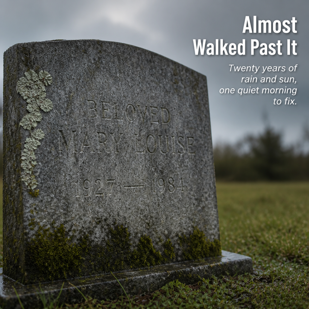 StoneVibe™ — Restore Weatherproof Sharpness to Faded Memorial Names