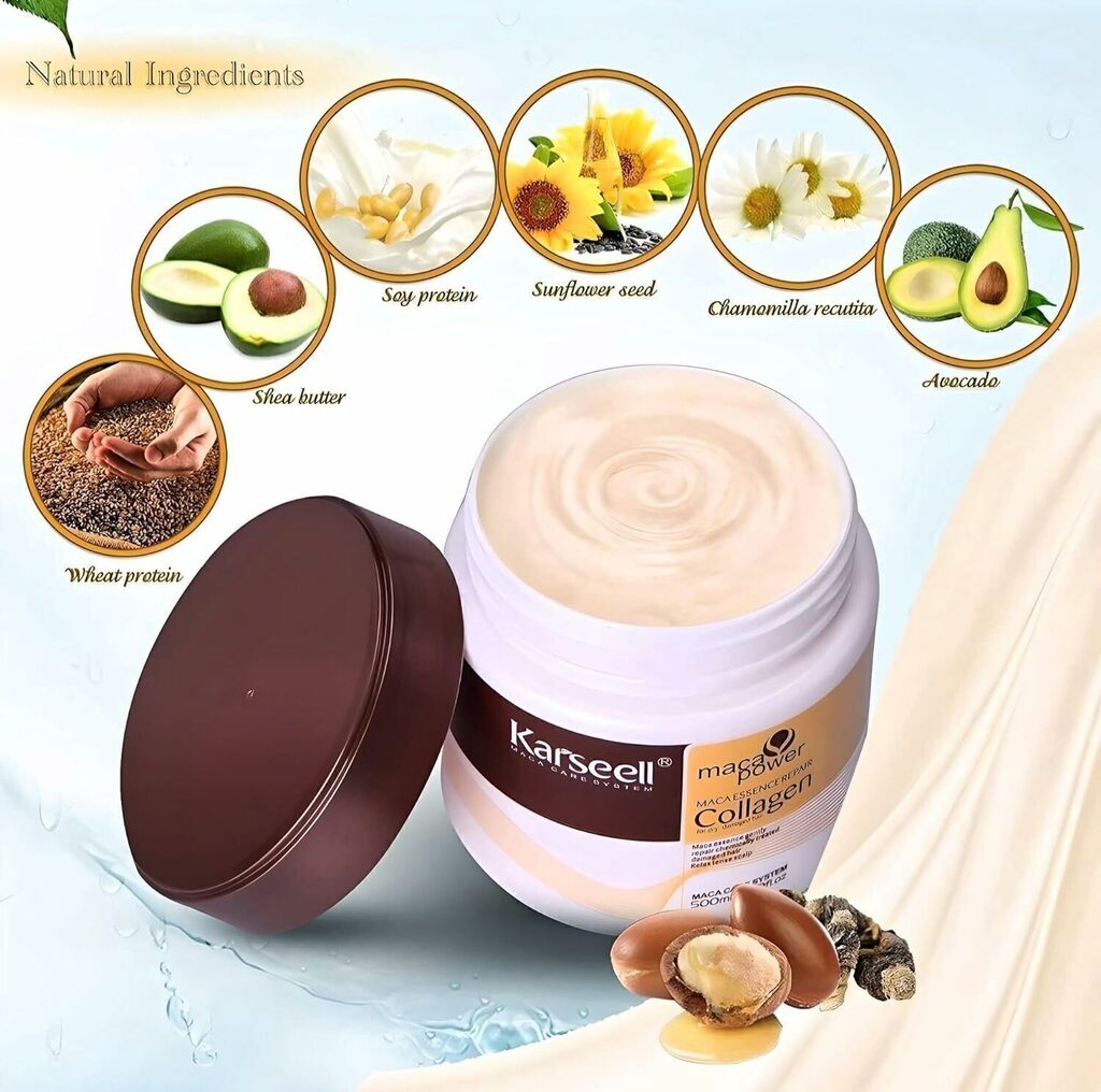 LumiLuxe™ Collagen Hair Mask — Transform Dry, Frizzy Strands into Silky, Head-Turning Radiance