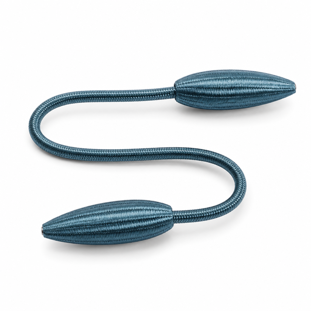 Tool-Free Malleable Aluminum Curtain Tieback