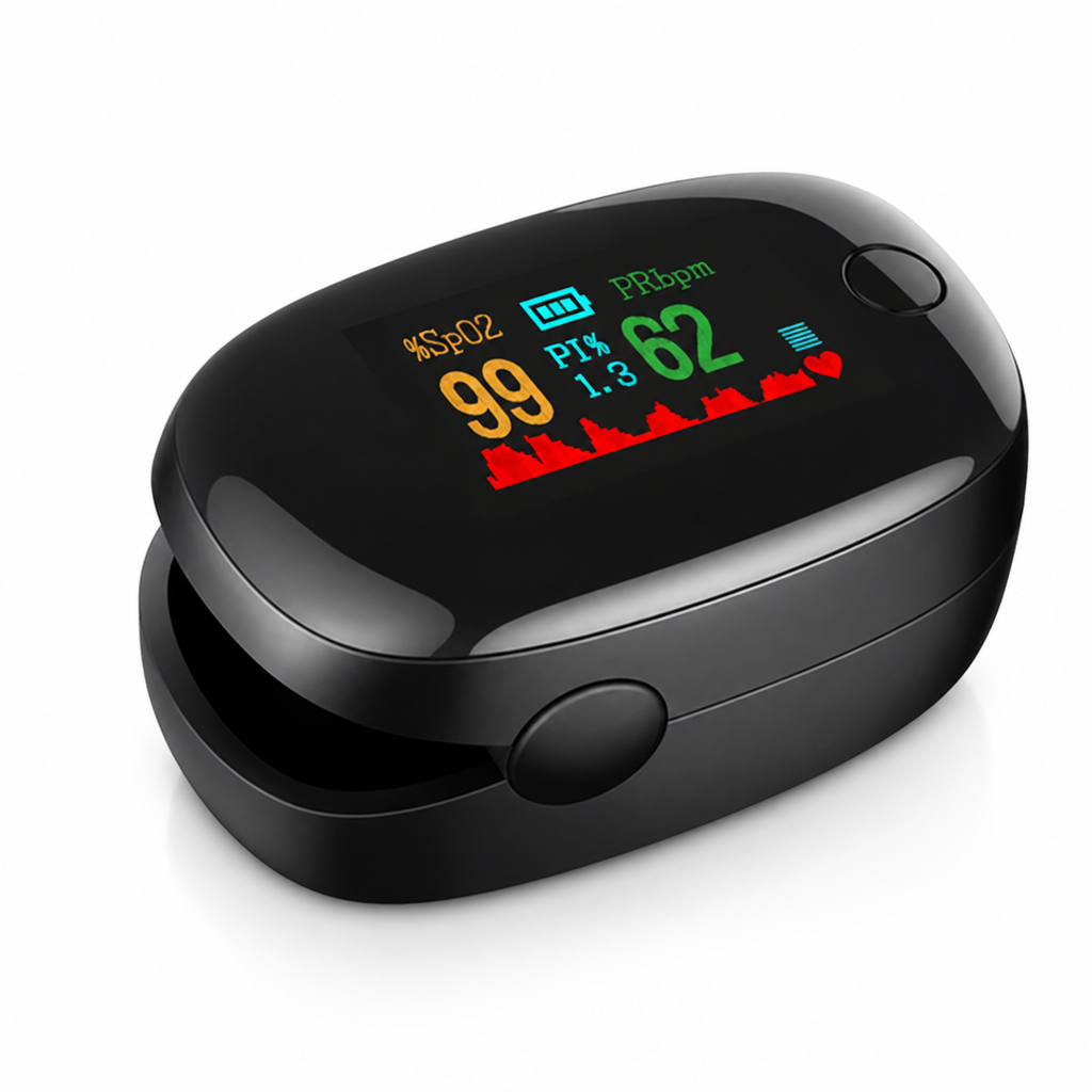 Large LED Display Non-Invasive Pulse Oximeter