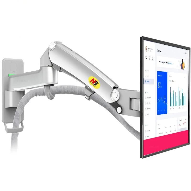 Gas Spring Wall Mount Arm for Monitors
