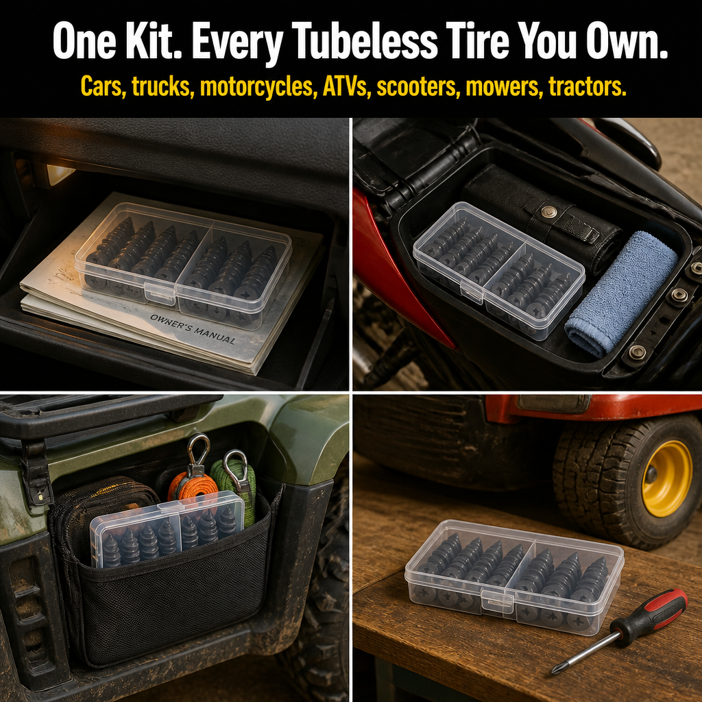 VeloShield™ — Repair Road Flats in 60 Seconds Without Calling a Tow Truck