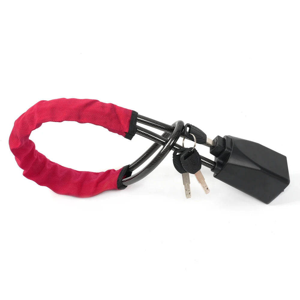 Car Anti-Theft Steering Wheel Lock with Steel Cable