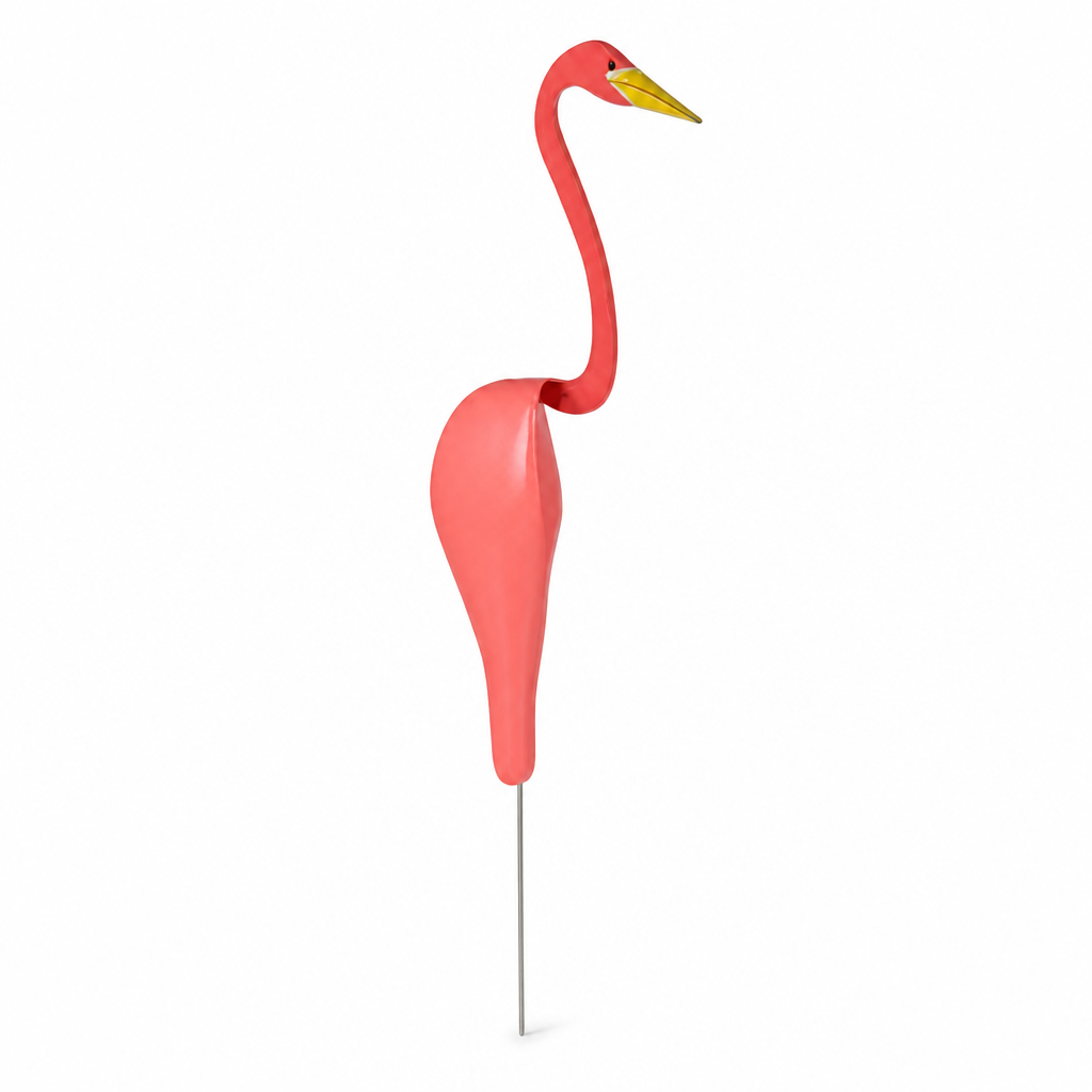Handcrafted Aluminum Lifelike Wind Vane Garden Stake (68 cm)
