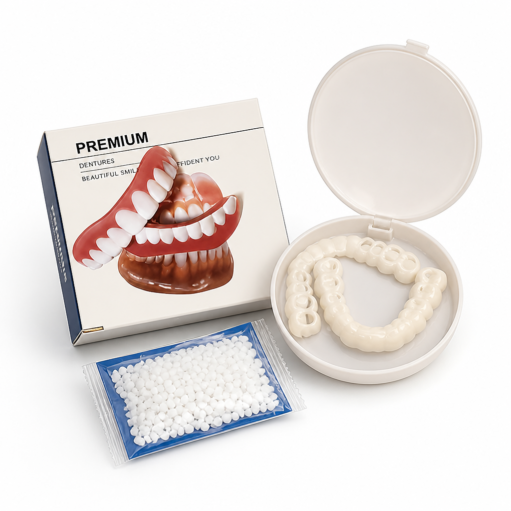 Natural-Looking Soft Temporary Veneers (2-Pack)