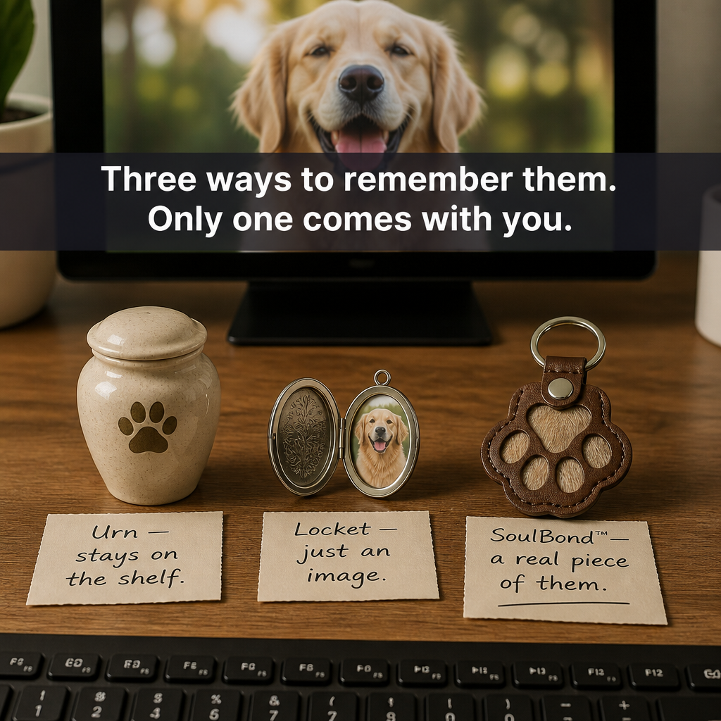 SoulBond™ — Carry A Part Of Them With You, Not Stored Away