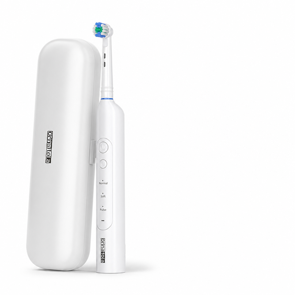 Multi-Mode Electric Toothbrush with USB-C Charging – Interchangeable Brush Heads
