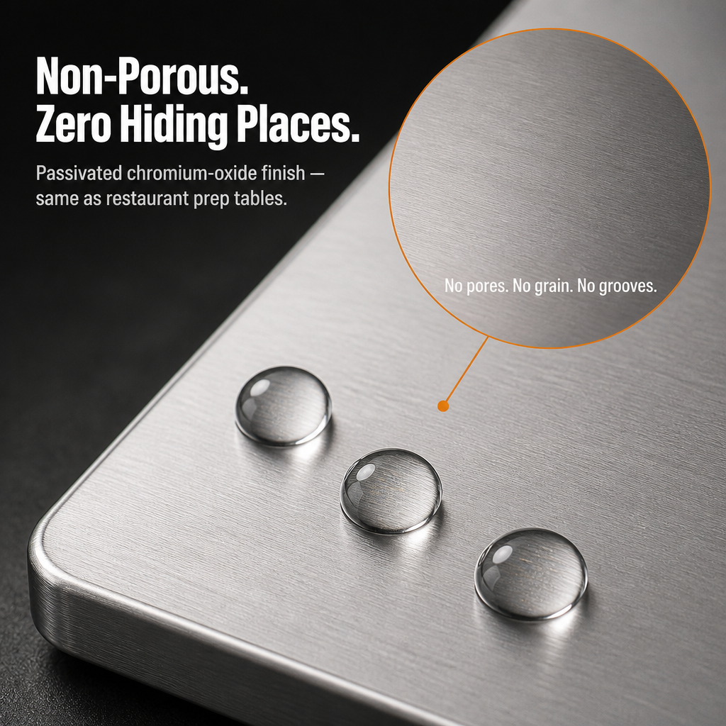 SteelPure™ — Swap Three Funky Boards for One That Rinses Away Odors