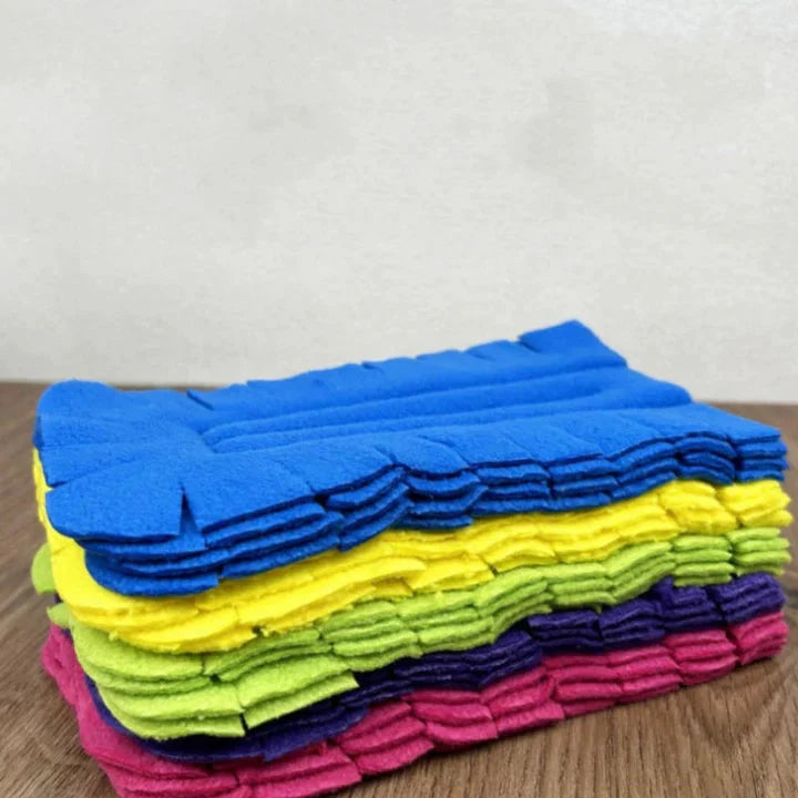 Set of 5 Microfiber Pads for Pet Hair and Dust Cleaning