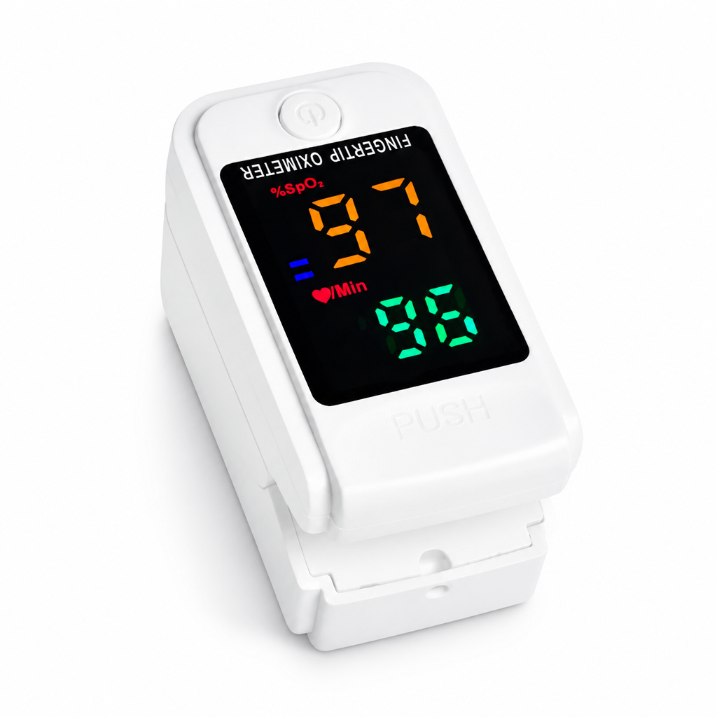 Large LED Display Non-Invasive Pulse Oximeter