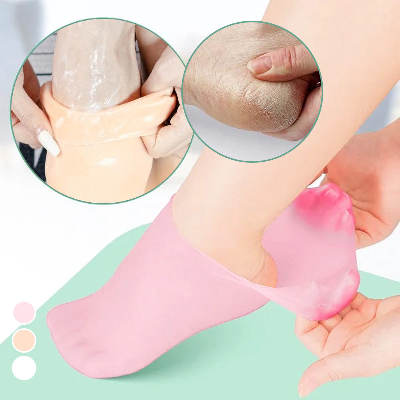 VeluxeSilk™ Silicone Socks — Unlock All-Day Softness and End Foot Pain for Good