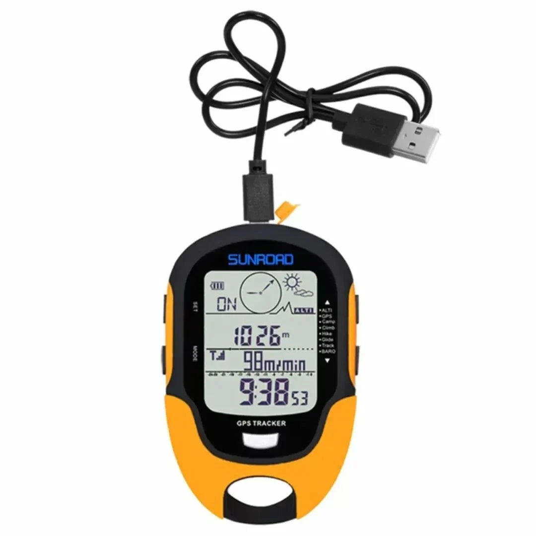 Outdoor Activity GPS Tracker with Emergency SOS Feature