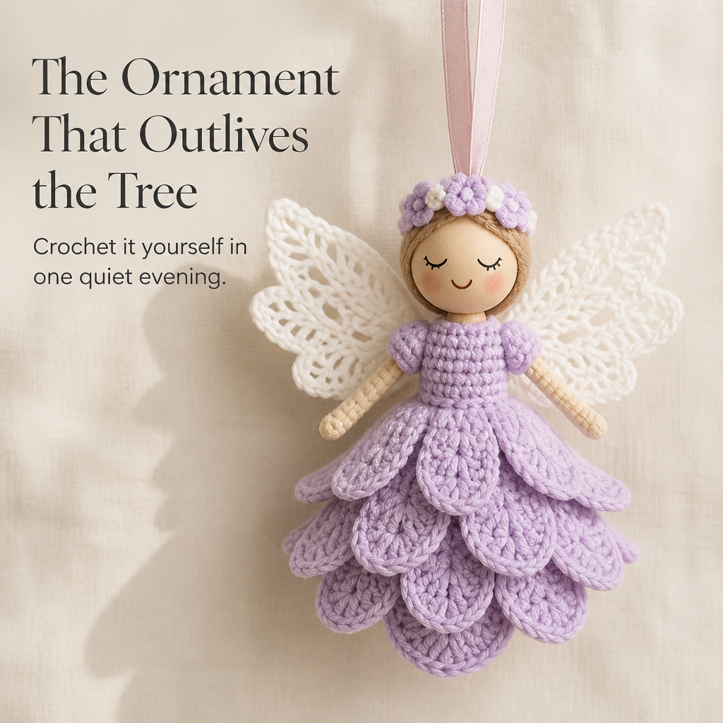 AmoraHalo™ — Knit a Little Keepsake Angel That Speaks Louder Than Store-Bought