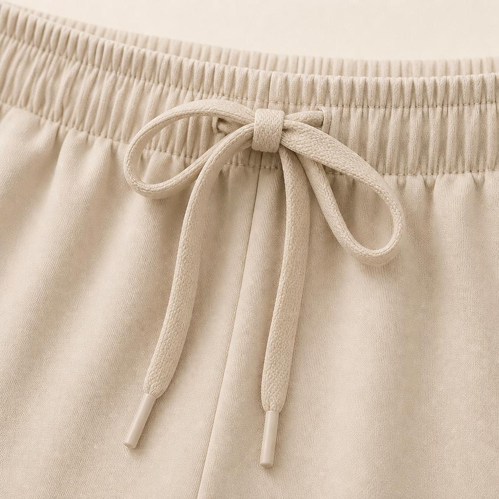 Aesthetic — coordinating set designed for an easy put-together look, not body change