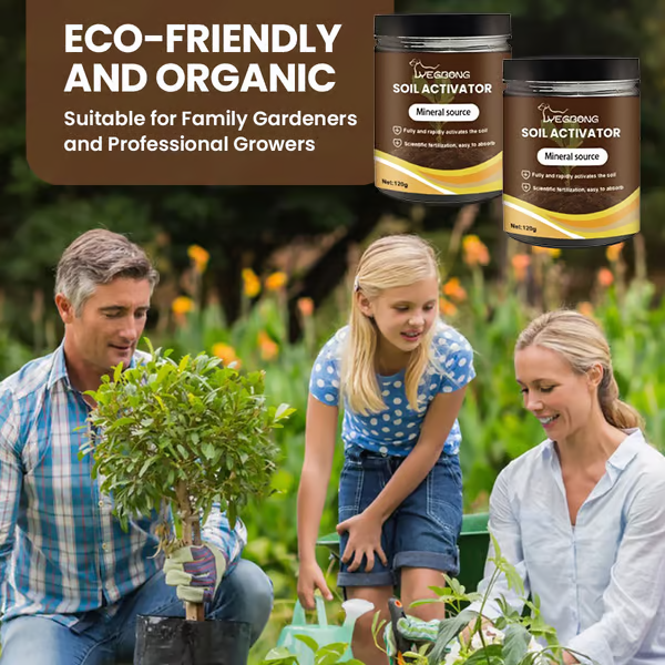 Powdered Soil Enhancer for Thriving Plants