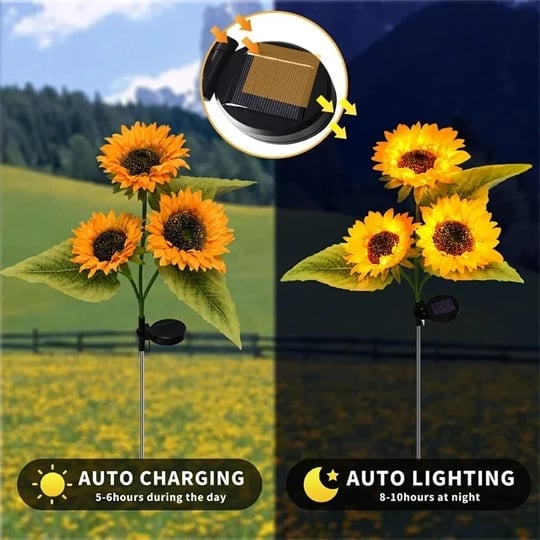 SolarBloom™ — Transform Your Nights with Effortless, Warm Solar Radiance