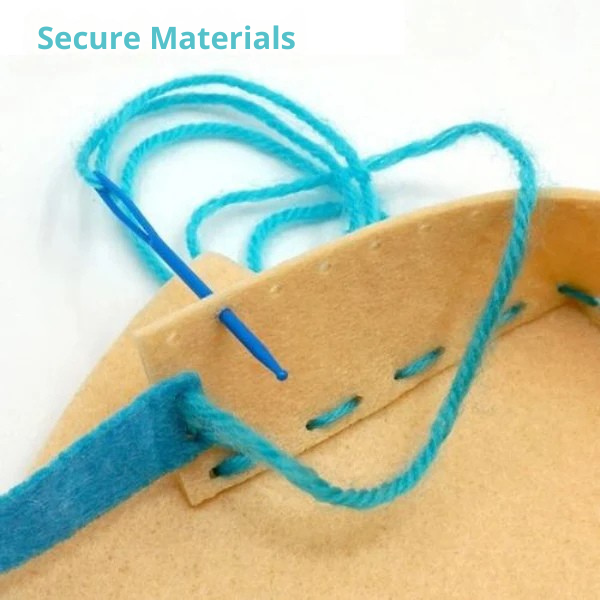 Mini-Tailor™ — Watch Their Confidence Bloom with Every Colorful Stitch