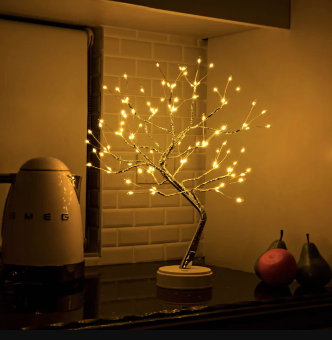 Magical Light Tree – Distinctive LED Battery Table Lamp – Cordless Bedside Lamp