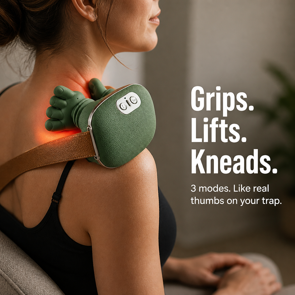 KinevaEase™ — Melt Away Muscle Knots and Enjoy All-Day Shoulder Freedom