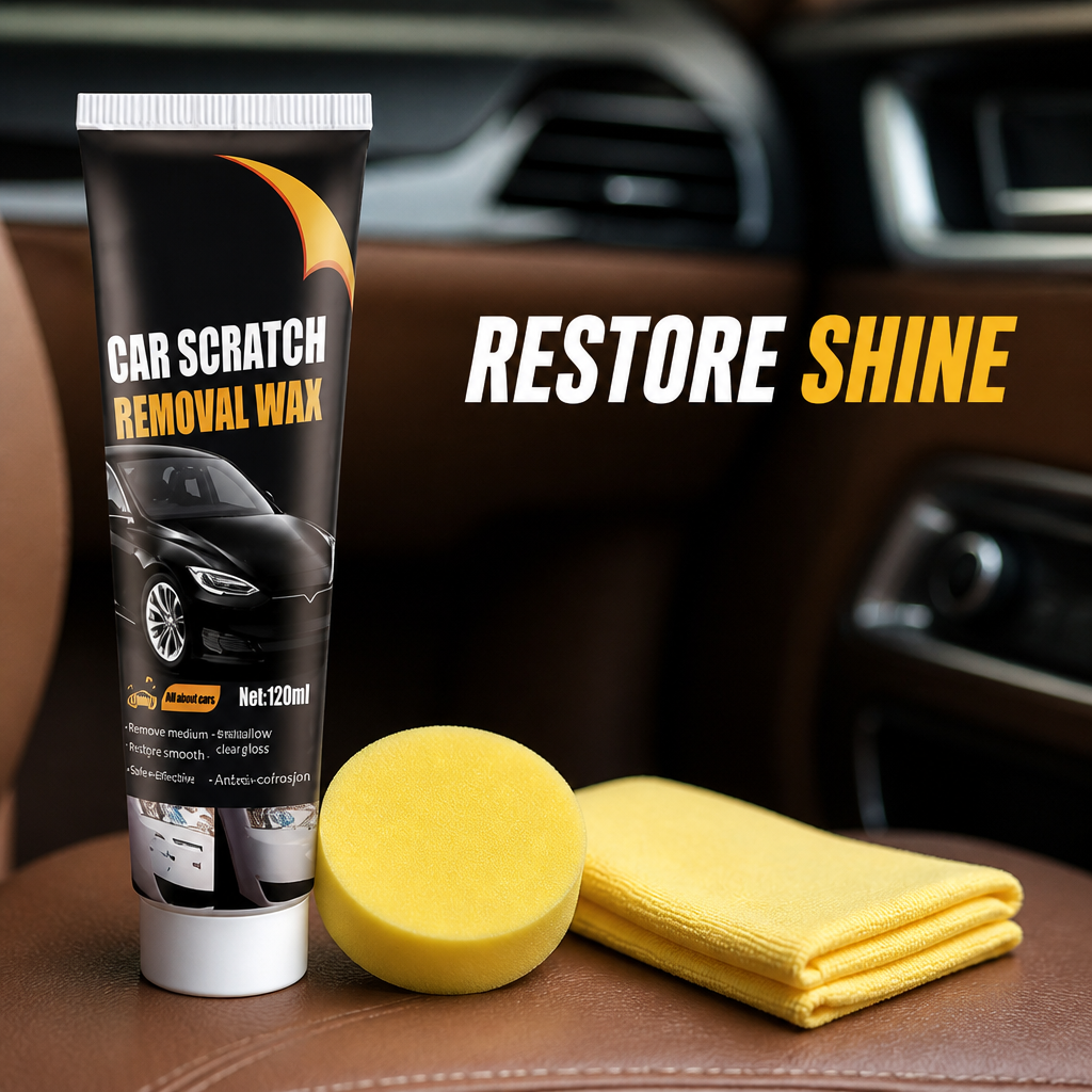 RadiantRide™ Scratch Renewal Paste — Transform Your Car’s Look and Pride in Minutes