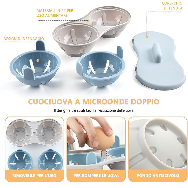 Egg Cooker for Microwave – Quick and Healthy Cooking