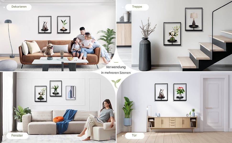 Wall Mounted Plant Holder | Metal Frame | Space-Saving | Plantify