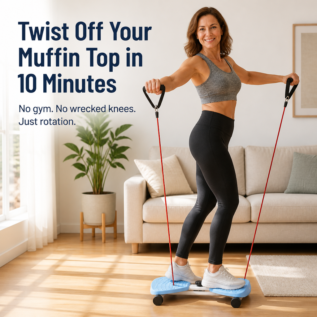 SilentPro™ — Whittle Away Your Muffin Top Without Straining Knees or Noisy Exercises