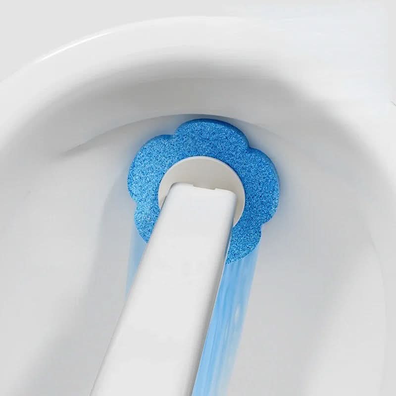 Disposable Toilet Brush Set with Interchangeable Heads