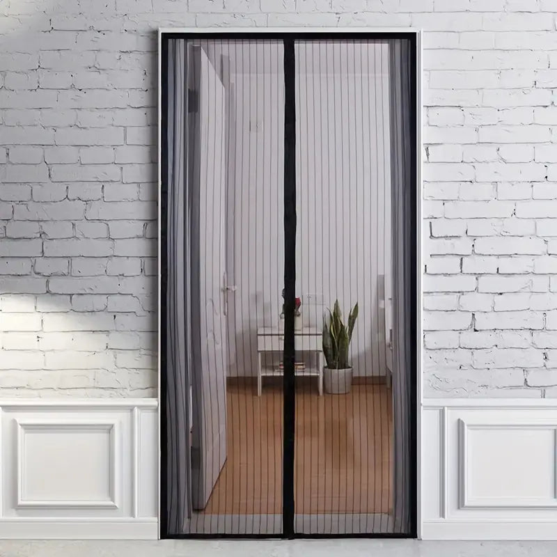 InsectShield Magnetic Screen Door for Easy Ventilation