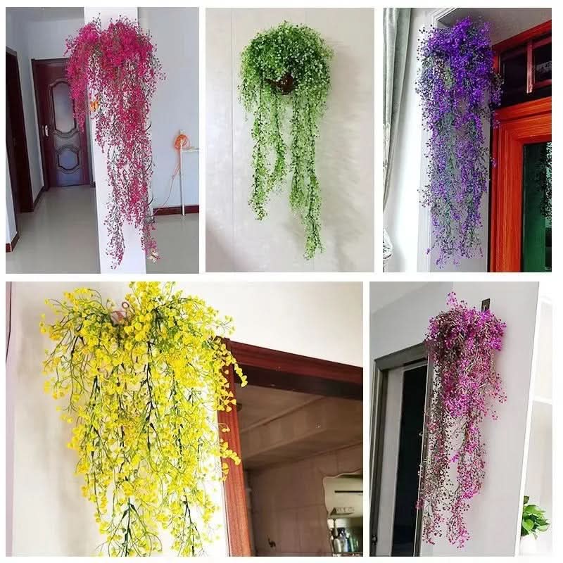 Wicker Wall Planter Basket for Hanging Decor