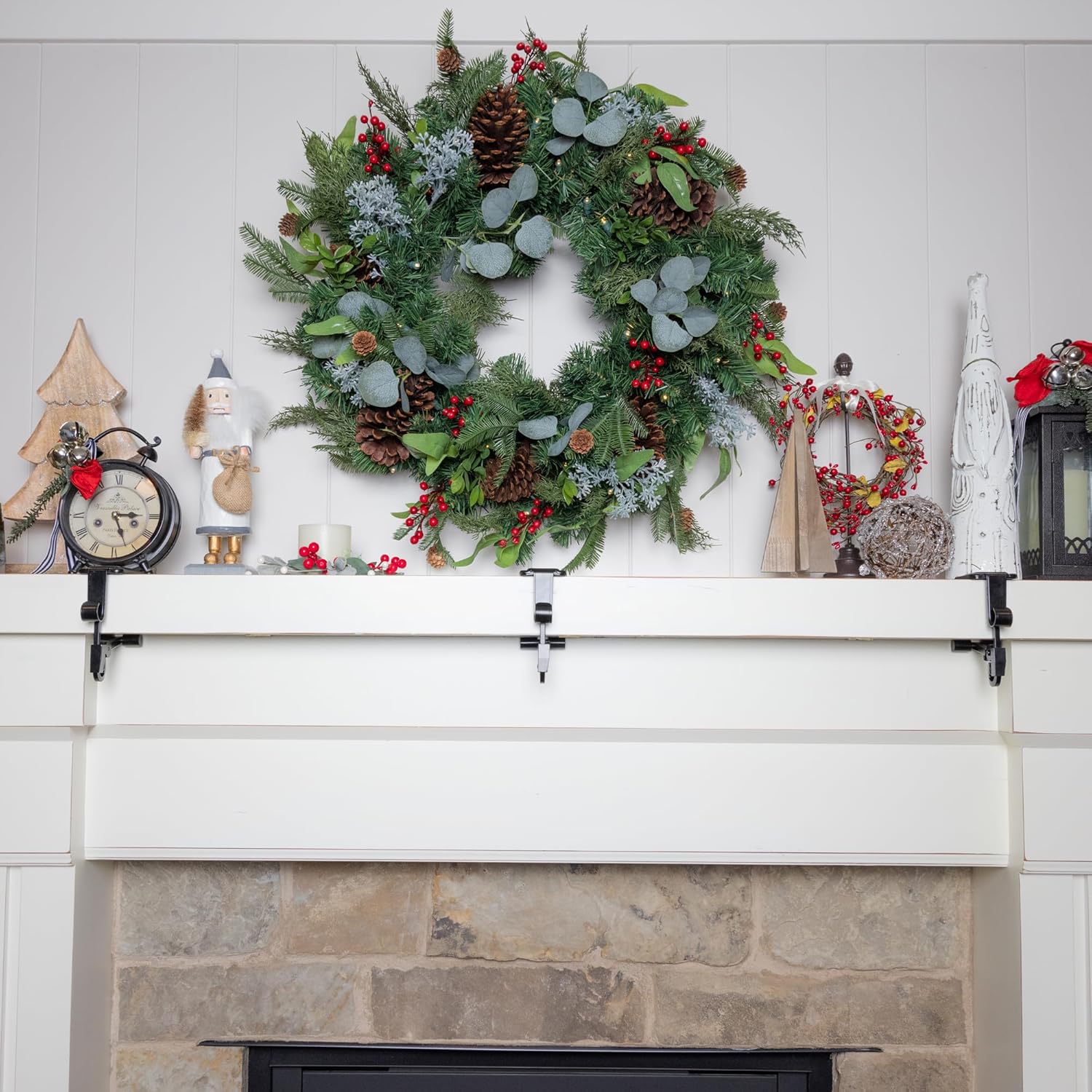 GlideGrip™ — Secure Every Stocking with Stress-Free, Scratch-Proof Strength