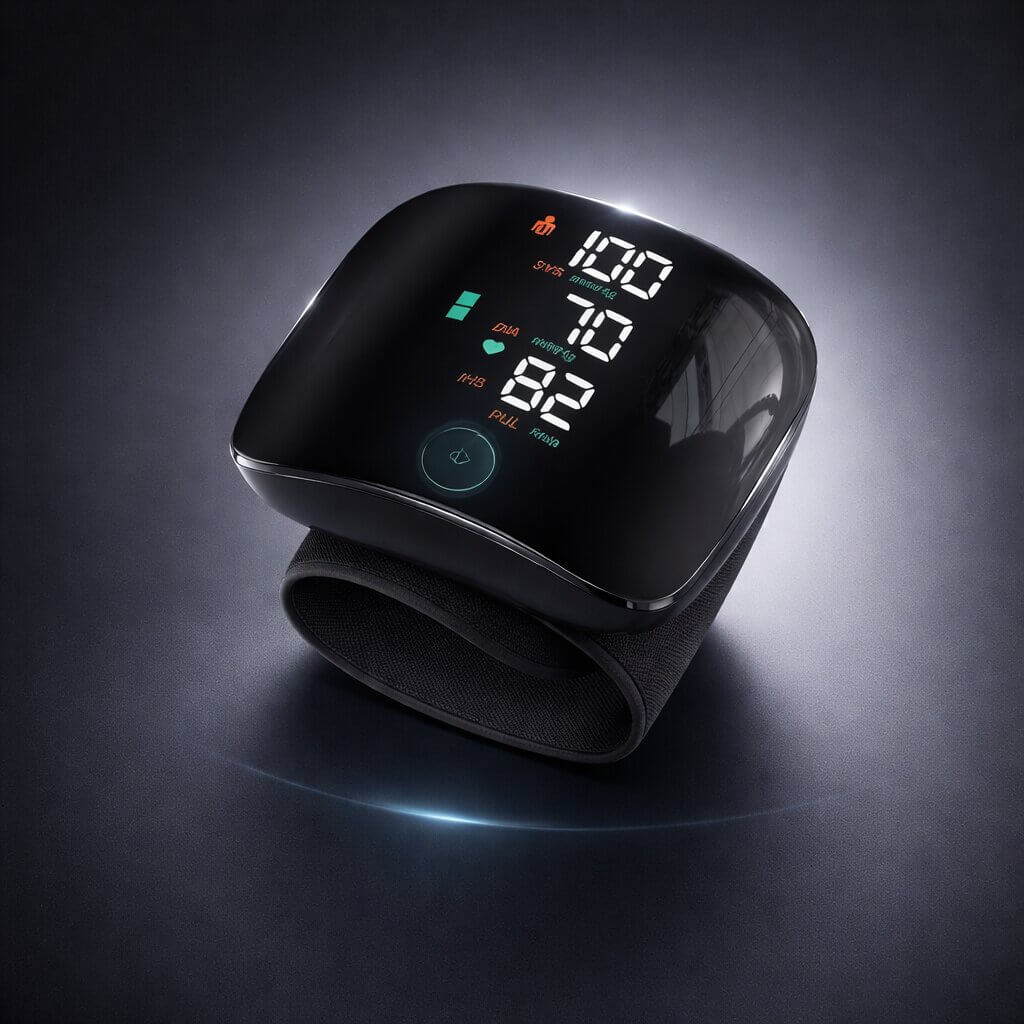 Wrist Blood Pressure Monitor | Rechargeable Digital Device