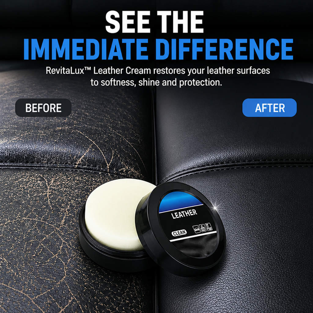 RevitaLux™ Leather Cream — Restore the Soft, Radiant Feeling Your Leather Deserves