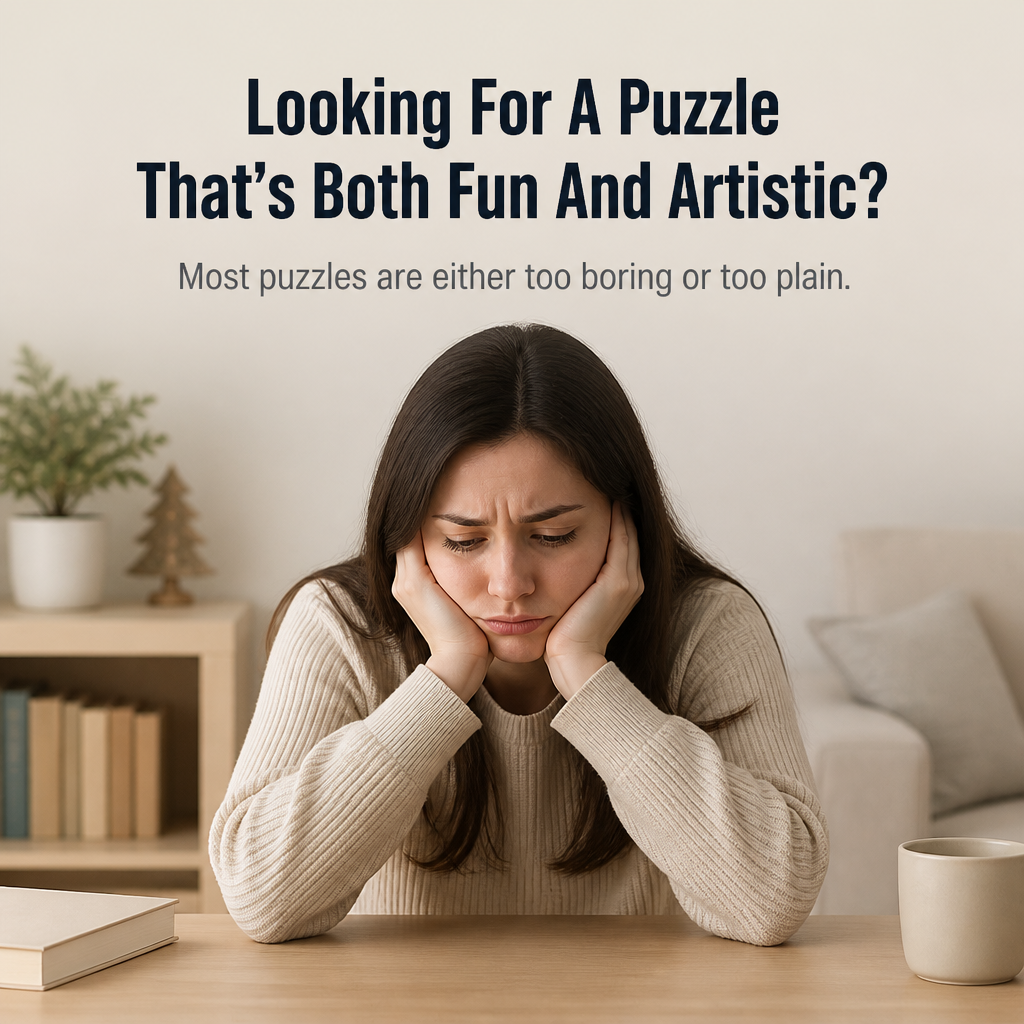 WhiskerCraft™ Wooden Puzzle — Melt Stress Away with Every Satisfying Click and Create Calm Cat Art