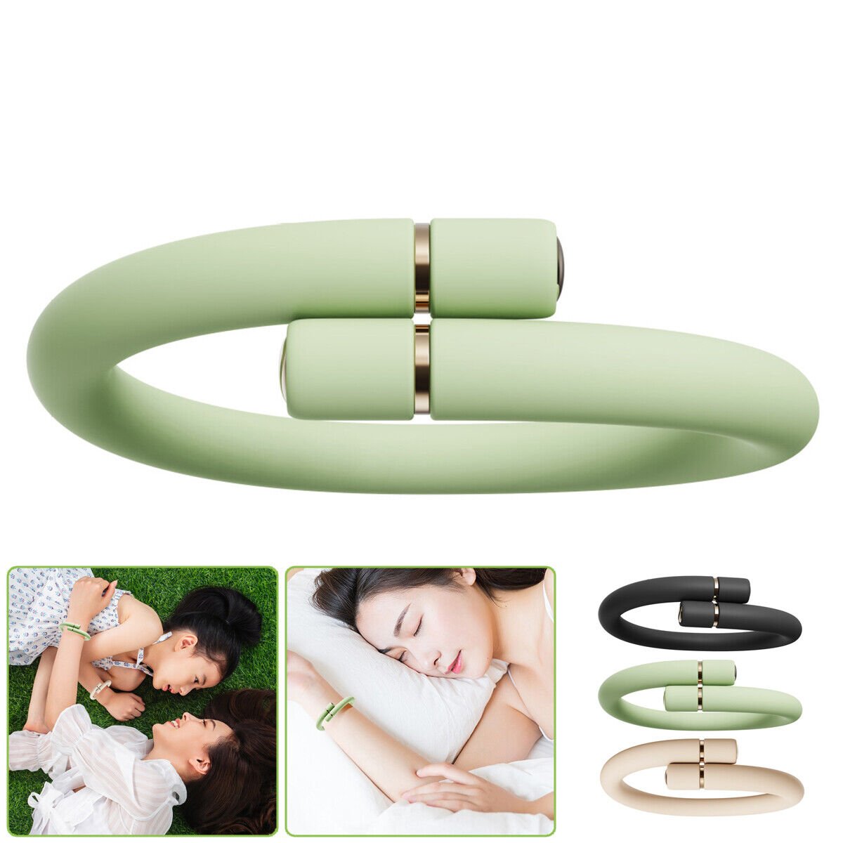 Rechargeable Wristband Mosquito Repellent with Three Frequency Settings