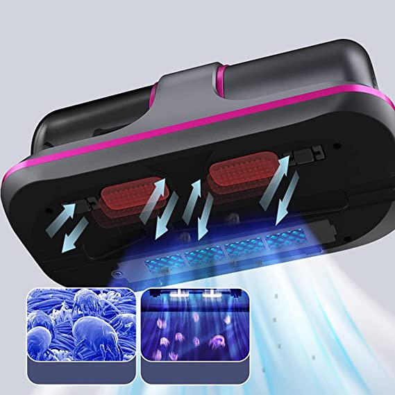 Portable Vacuum for Dust Mites with UV Sanitizing Feature