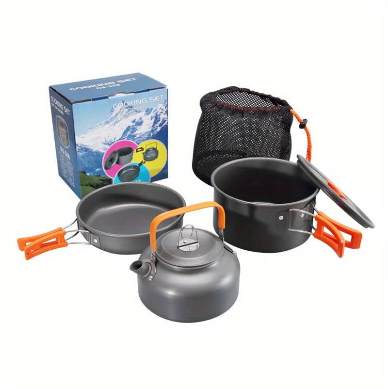 Compact Outdoor Cooking Kit for Travel – Lightweight Camping Gear