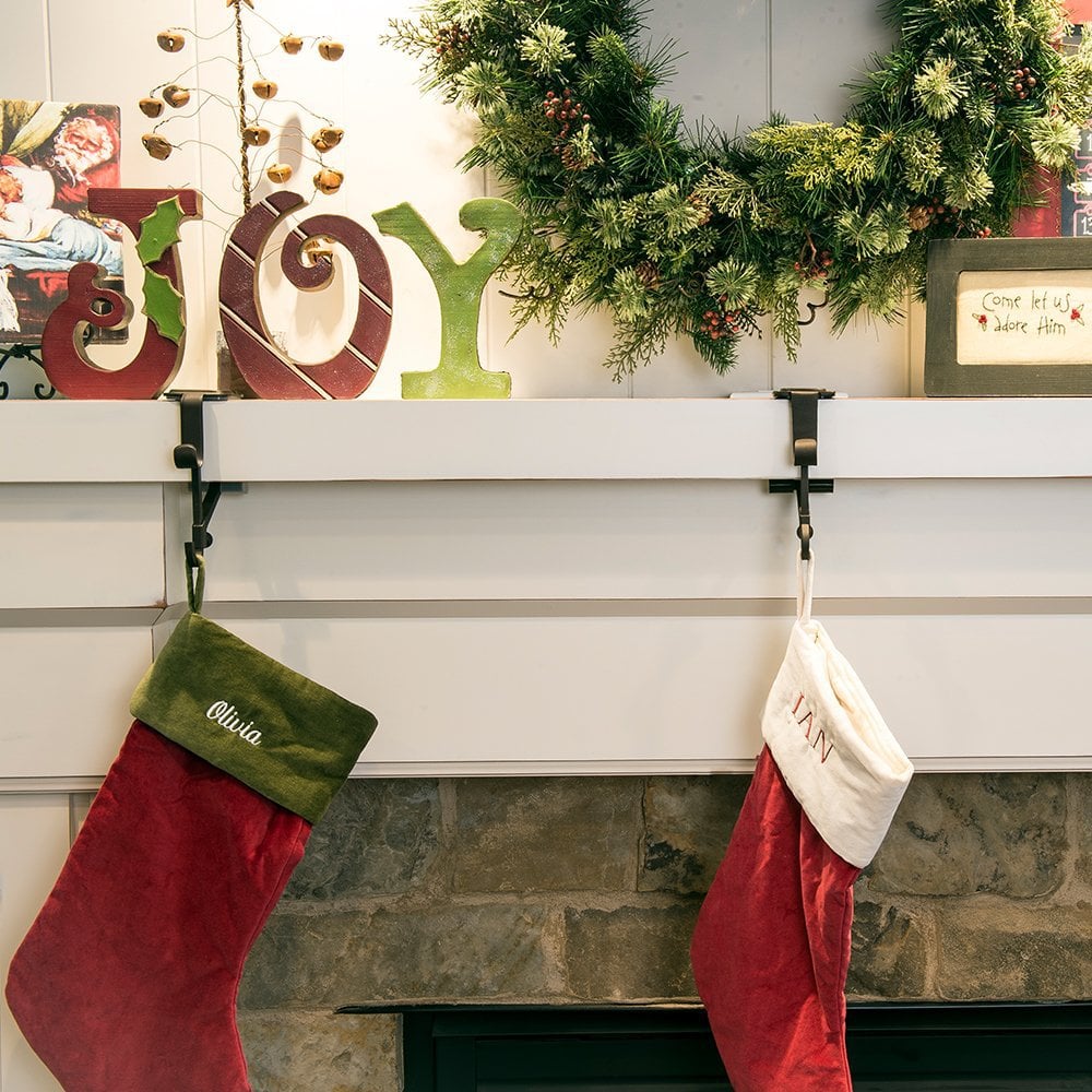 GlideGrip™ — Secure Every Stocking with Stress-Free, Scratch-Proof Strength