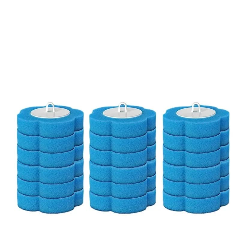 Disposable Toilet Brush Set with Interchangeable Heads