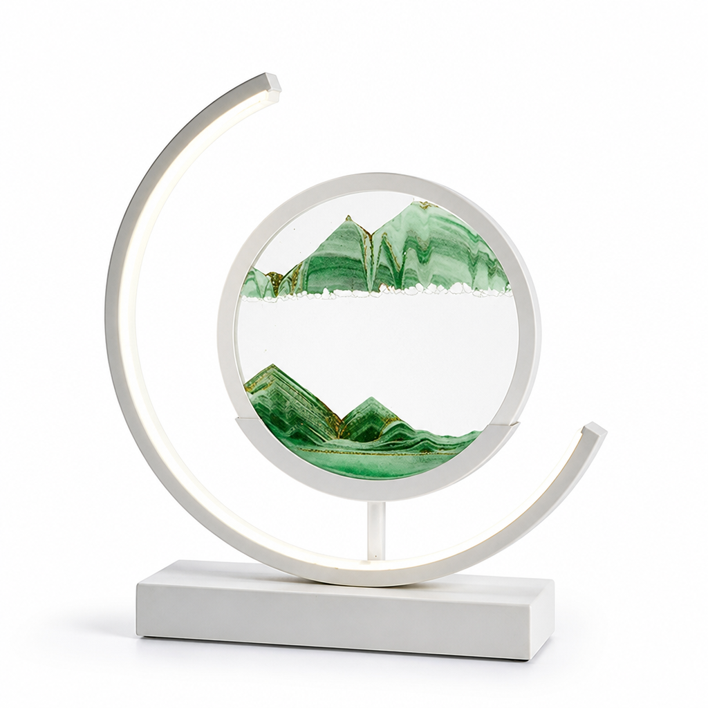 Handmade Sand Landscape Table Lamp