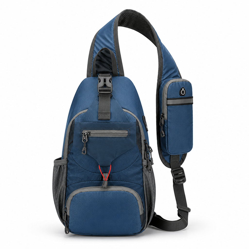Anti-Theft & RFID-Blocking Crossbody Travel Backpack