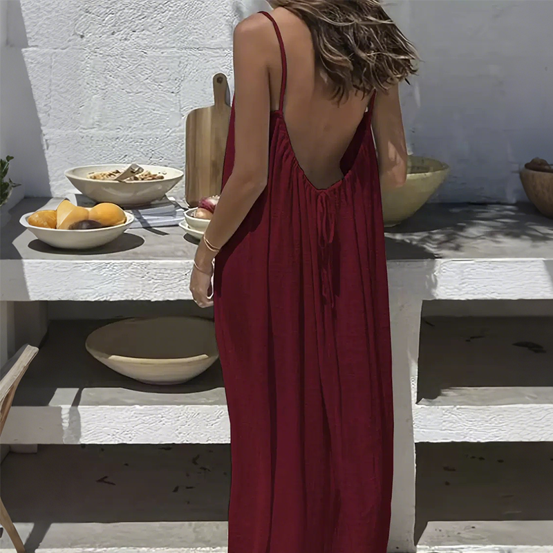 Maxi Dress for All-Day Comfort and Radiance - Feel Free and Flawless