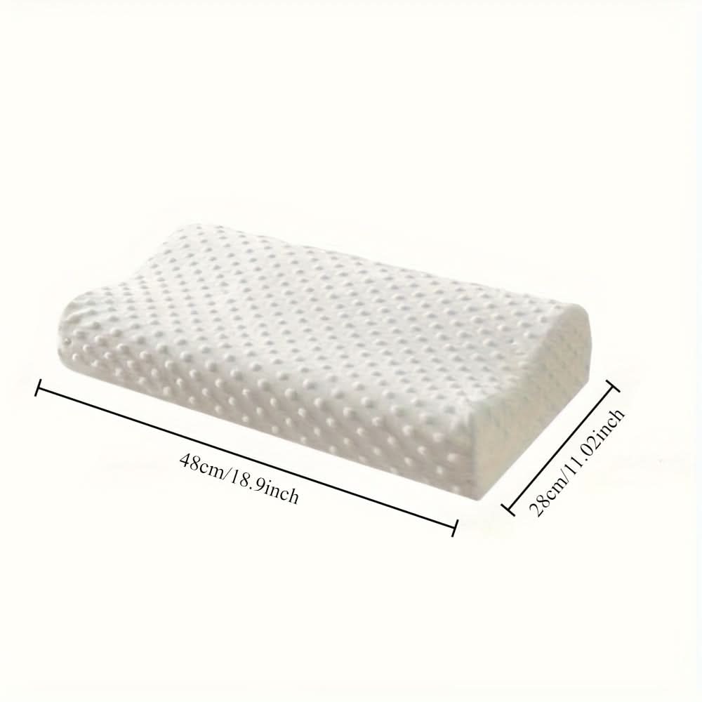 Gentle Neck and Head Support Pillow with Slow Rebound Foam