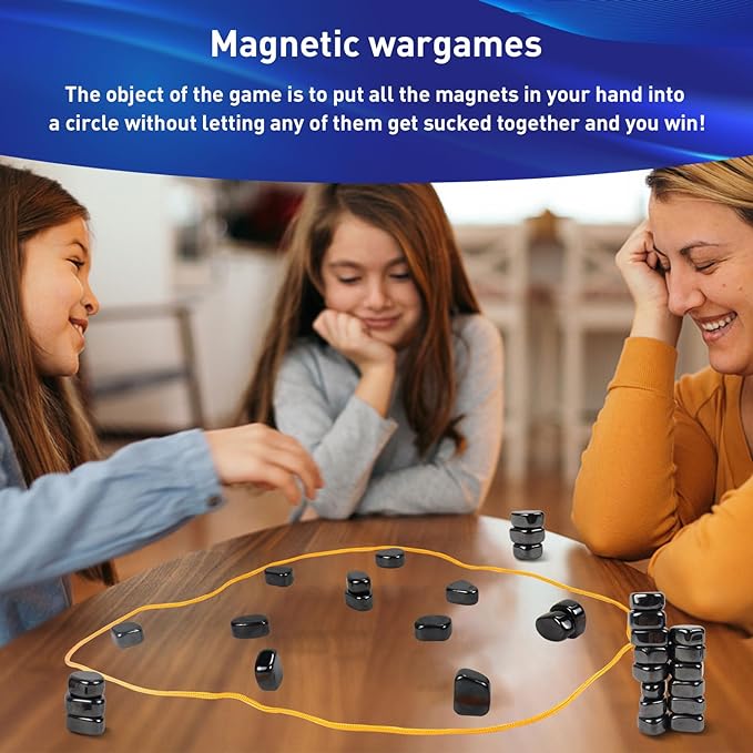 Travel-Friendly Chess Set with Magnetic Pieces for Family Fun