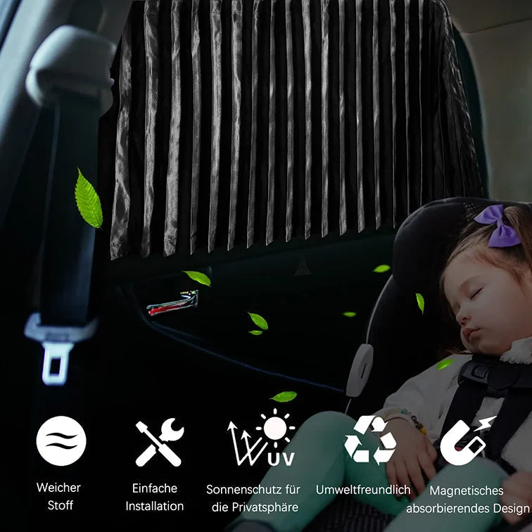 UV Blocking Magnetic Sunshade for Car Side Windows