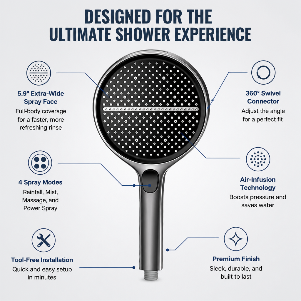 ReliaStream™ — Ignite Your Senses with Unstoppable, Full-Body Water Power